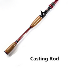 Load image into Gallery viewer, Carbon Fiber Hard Lure Rod