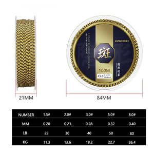 Strong Multi-filament Fishing Line