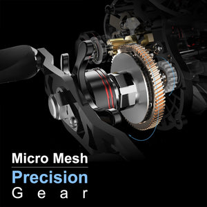 Magnetic and Centrifugal Fishing Reel