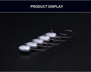 Exposed Lead Jig Head Hook