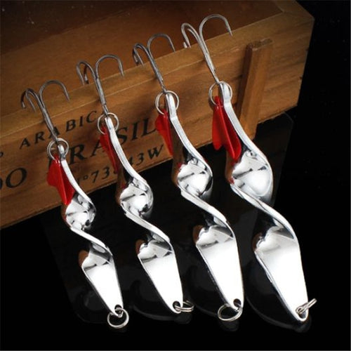 Metal Spinner Spoon Fishing Lure