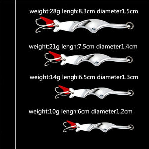 Metal Spinner Spoon Fishing Lure