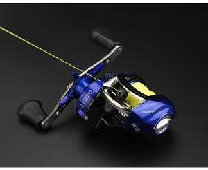 Dual Brake System Bait Casting Reel