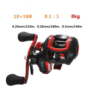 Metal Bait-casting Fishing Reel