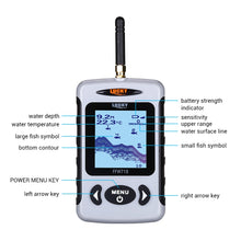 Load image into Gallery viewer, Wireless Portable Fish Finder