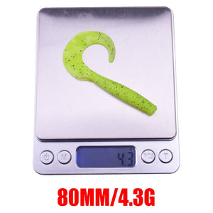 Curly Tail Worm Fishing Lure