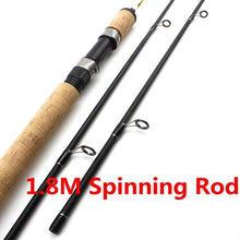 Load image into Gallery viewer, Spinning Casting Wooden Handle Rod