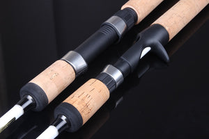 Spinning Casting Wooden Handle Rod