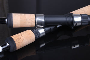 Spinning Casting Wooden Handle Rod